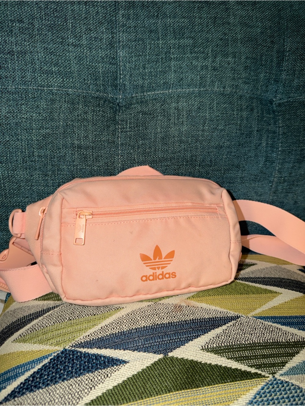 adidas Pink Trefoil Mini Waist Bag